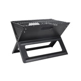Parrilla Portátil Plegable de Carbón Premium en Acero Inoxidable