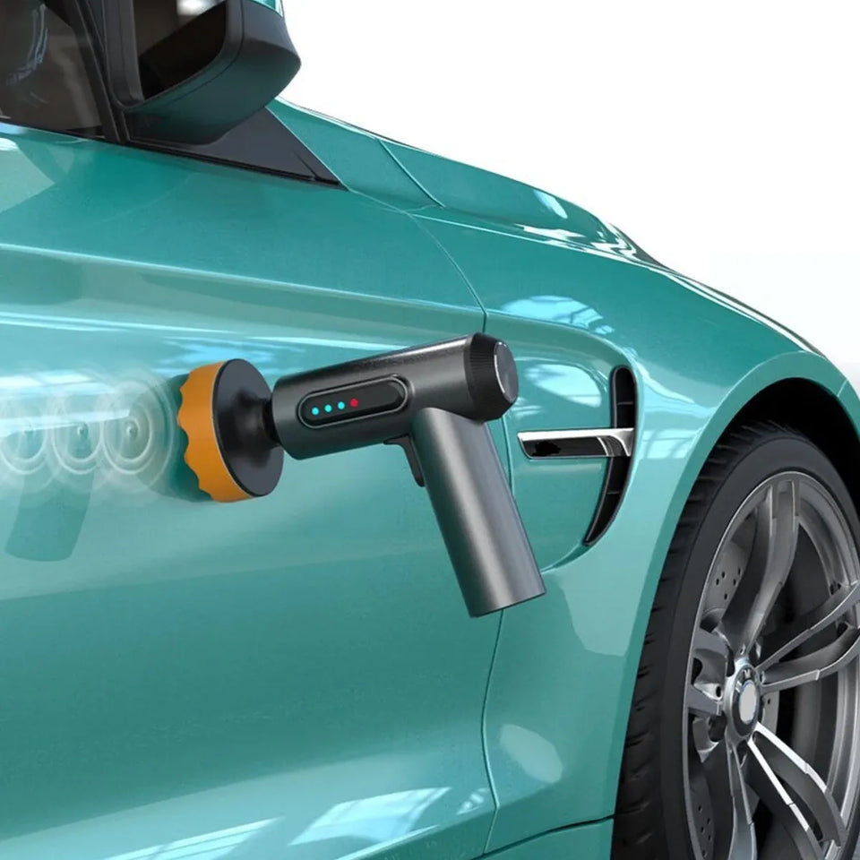 Pulidora Inalámbrica Multifunción para Autos con Kit de Pulido