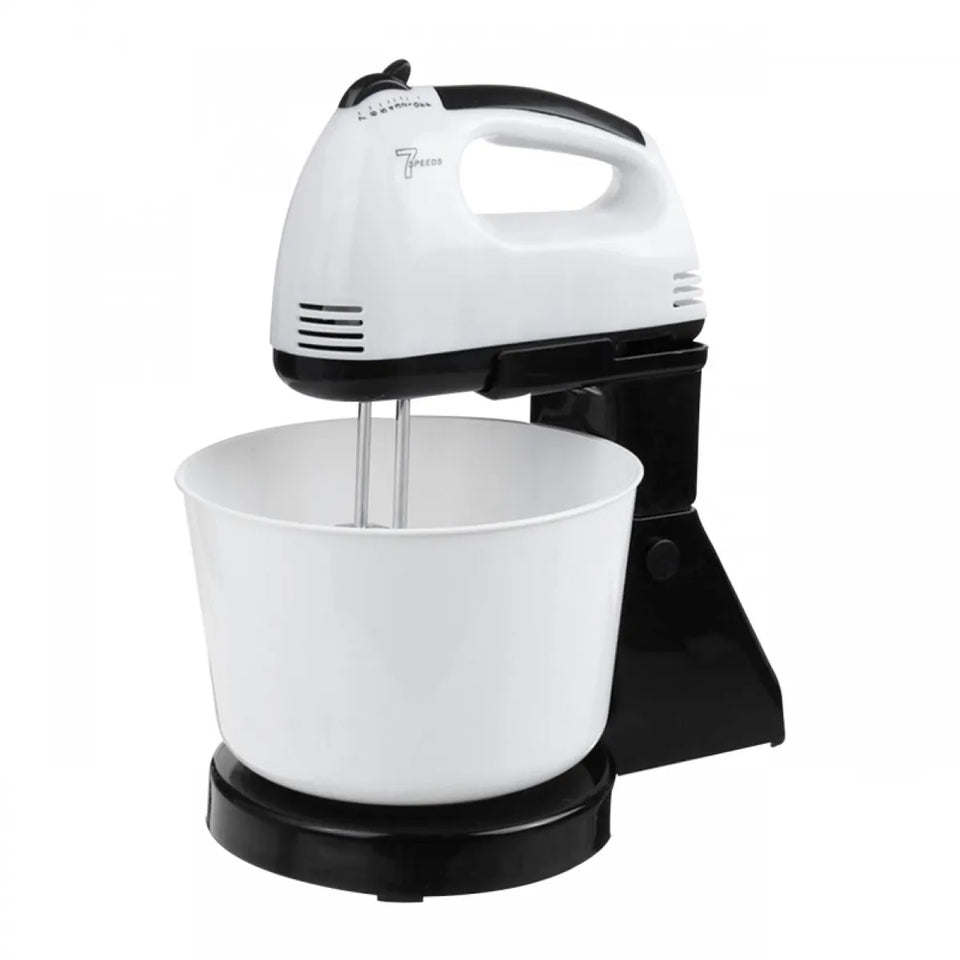 Batidora Electrica con Bowl de Acero Inoxidable