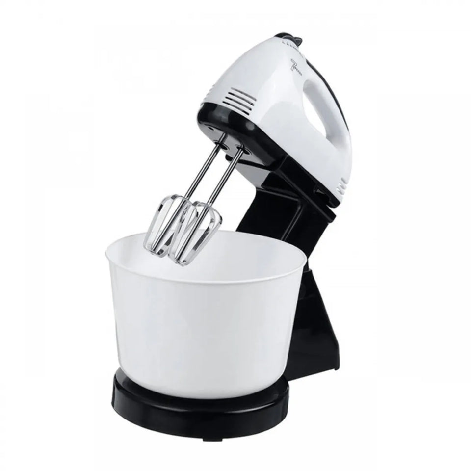 Batidora Electrica con Bowl de Acero Inoxidable
