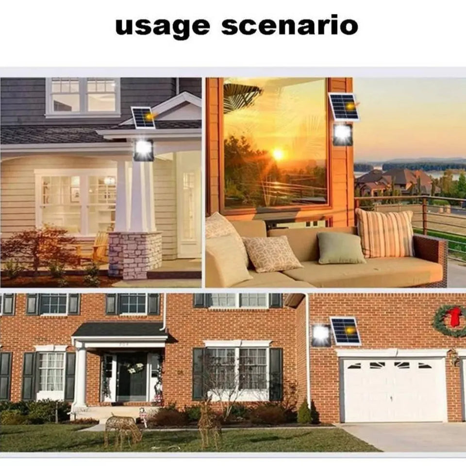 Panel Solar 200W con Luz LED