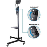 Soporte TV Rodante Pedestal Móvil 32 a 70 Pulgadas