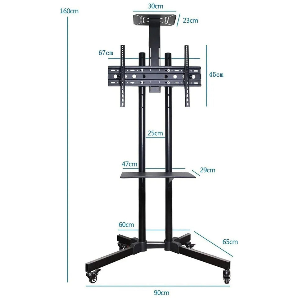 Soporte TV Rodante Pedestal Móvil 32 a 70 Pulgadas