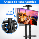 Soporte TV Rodante Pedestal Móvil 32 a 70 Pulgadas