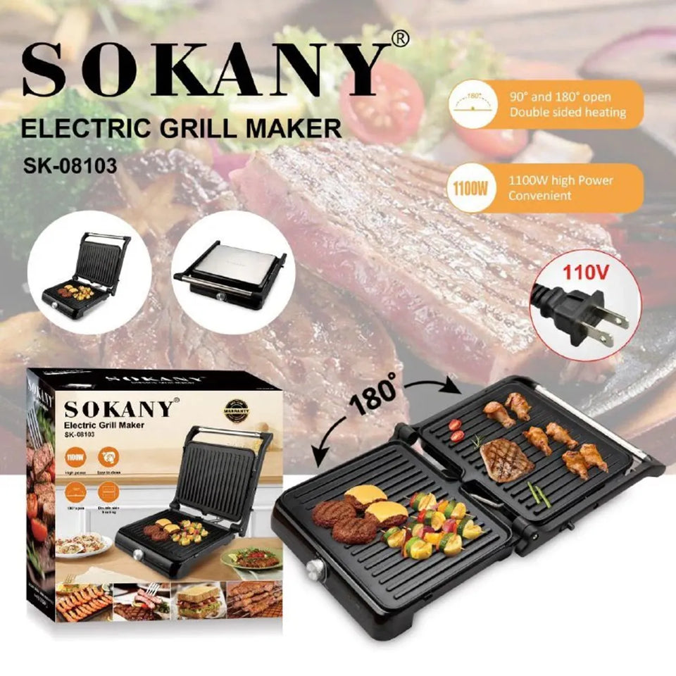 Parrilla Eléctrica SOKANY SK-08103