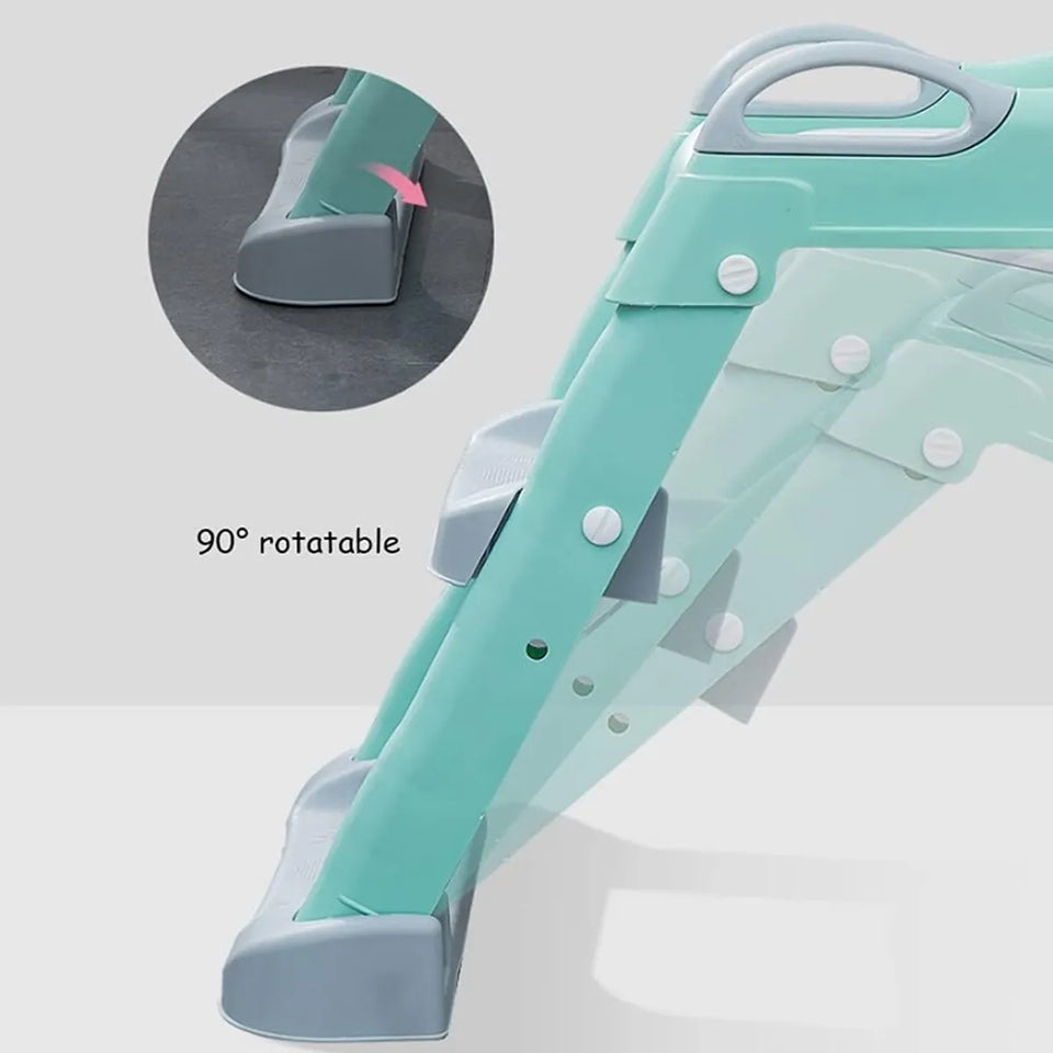 Asiento de Inodoro Infantil con Escalera