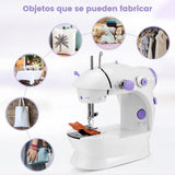 Mini Máquina de Coser Portátil Eléctrica Multifuncional