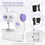 Mini Máquina de Coser Portátil Eléctrica Multifuncional