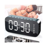 Parlante Despertador Multifuncional con Pantalla LED Espejo