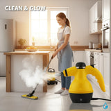 Limpiador a Vapor Portátil 1000W Multiusos de Alta Presión