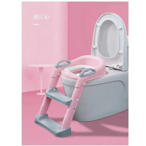 Asiento de Inodoro Infantil con Escalera